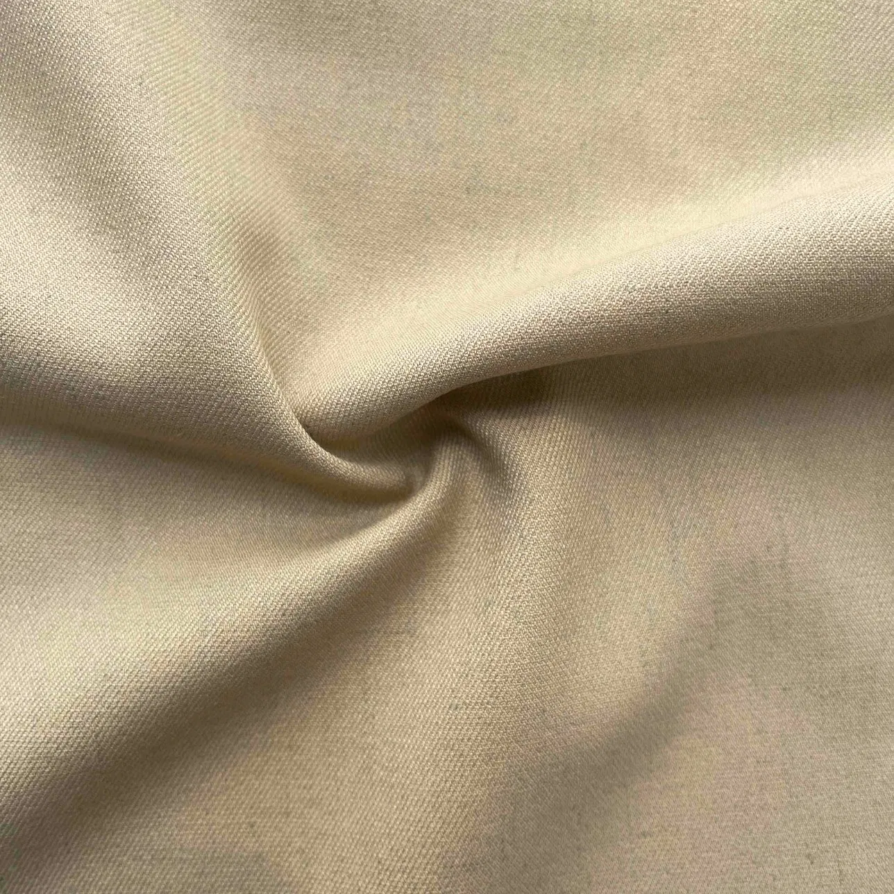 Polyester Linen Blended Elastic Textile Woven Twill Stretch Fabric Polyester Linen Blended Elastic Textile Woven Twill Stretch Fabric