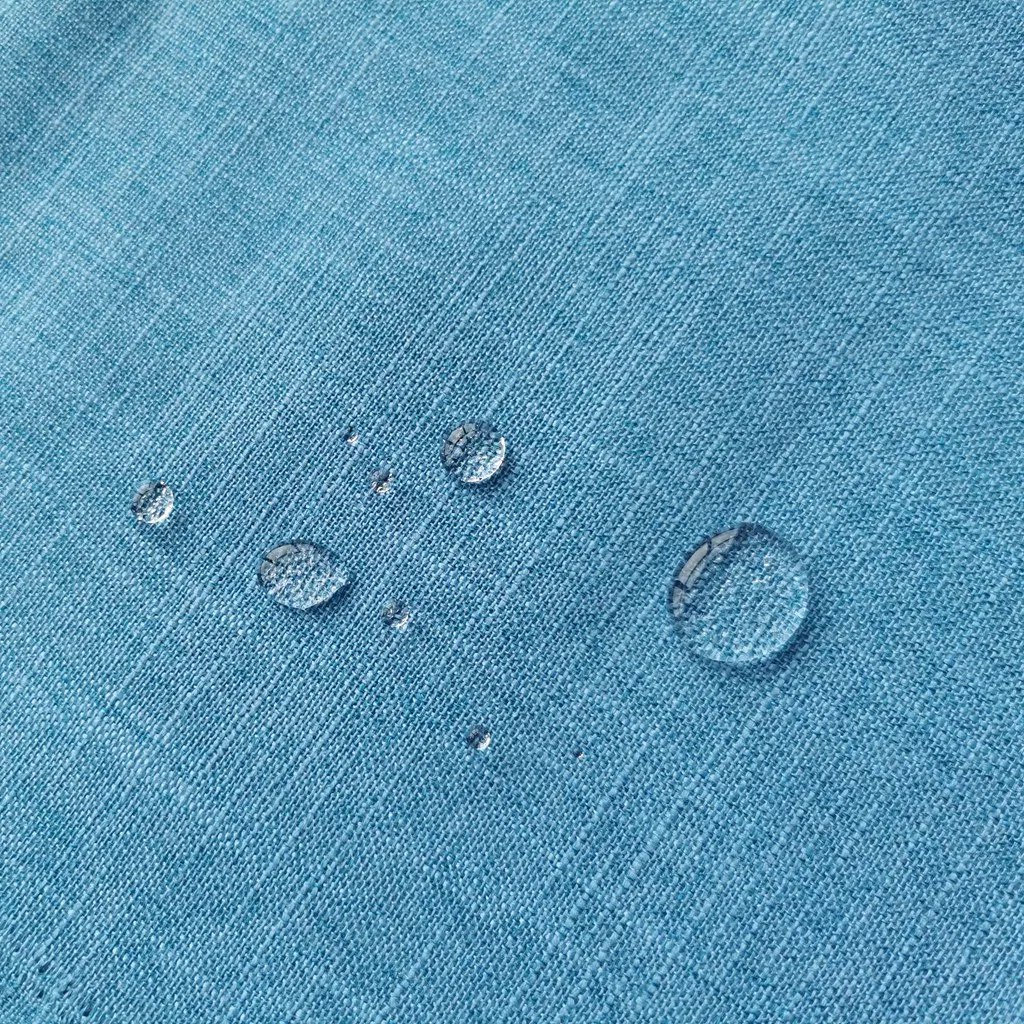 Upholstery Interior-Use Home-Textile Fabric Water-Proof Coating Melange Slub for Curtains Curshions