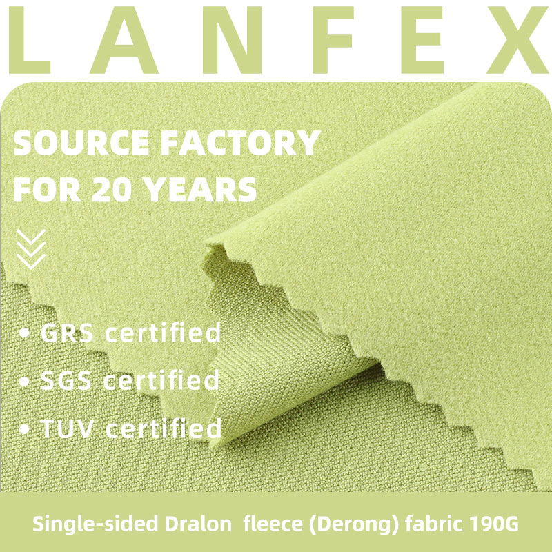 Thermal Underwear Lining Custom Dyeing Stretch Fleece Velvet Flannelette Fabric