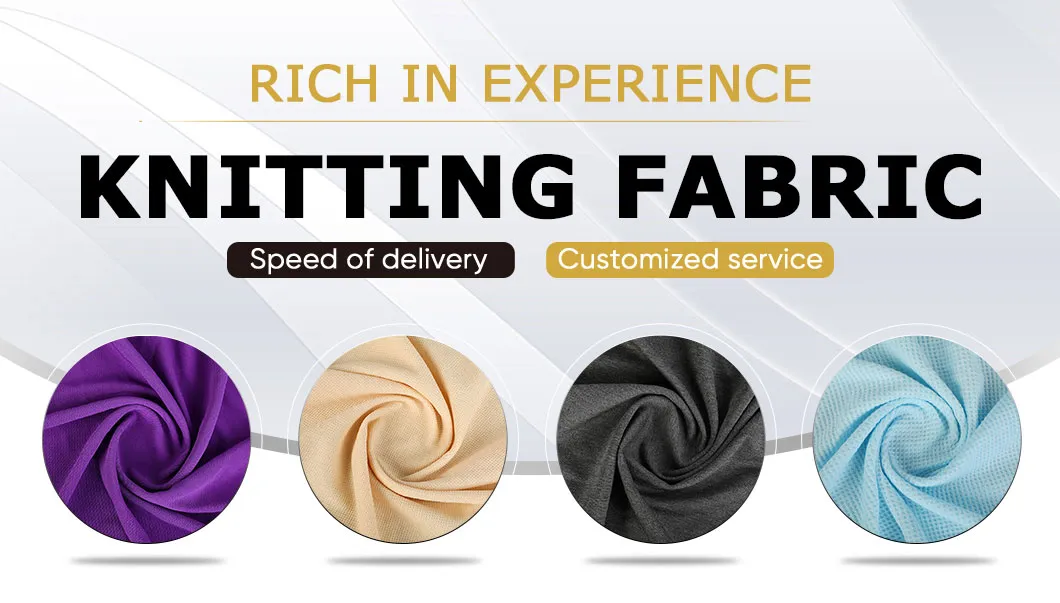 Knitted Fabric Garment Scuba Textile Fabric Polyester Spandex Jersey Knitted Fabric Garment Scuba Textile Fabric Polyester Spandex Jersey