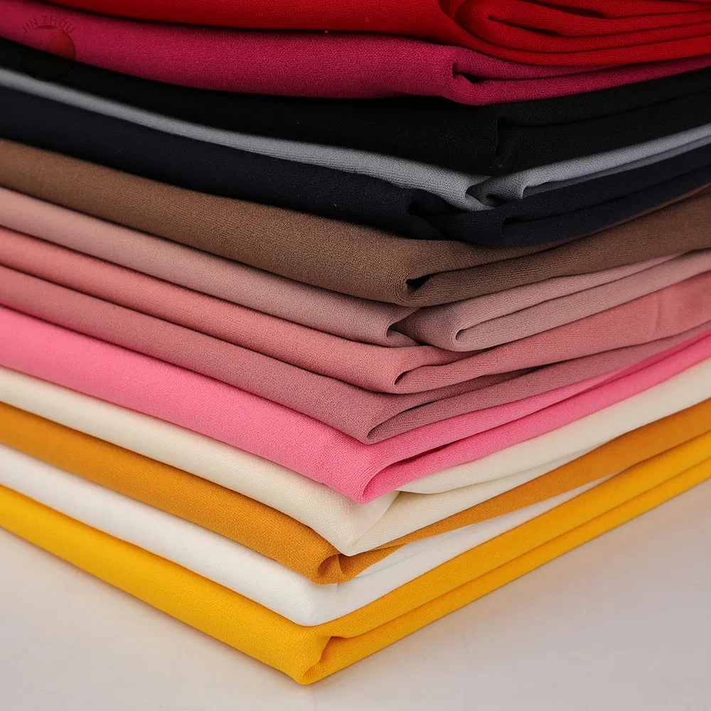 Quick Dry Sportswear, Knitted Fabric, Polyester Spandex, Crepe Yarn Dyed, Textile Sys